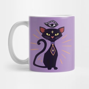 Witch's Feline Friend Mug